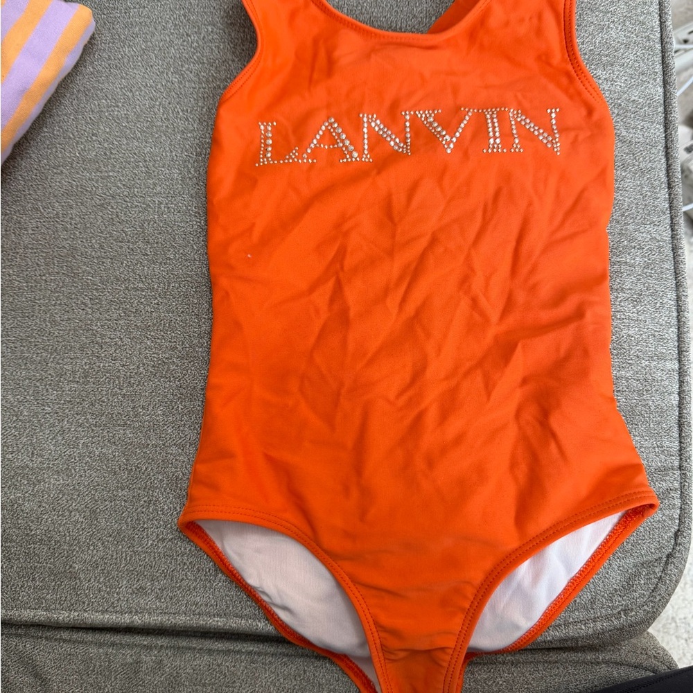 Lanvin Vibrant Orange One-Piece